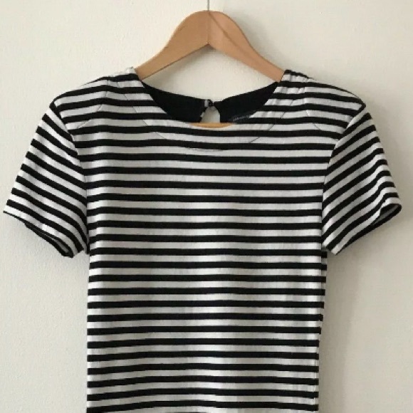 FRENCH CONNECTION| SIERRA STRIPED BODYCON DRESS - Picture 2 of 4